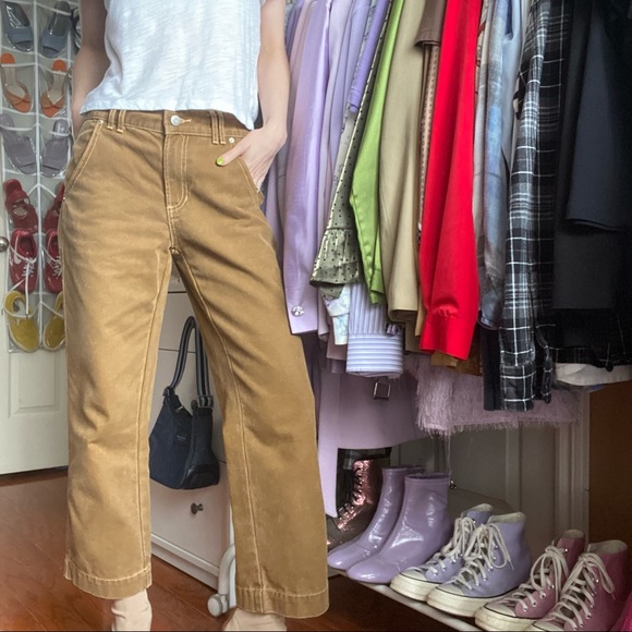 ✨SOLD!✨brown tan pants - Picture 2 of 14
